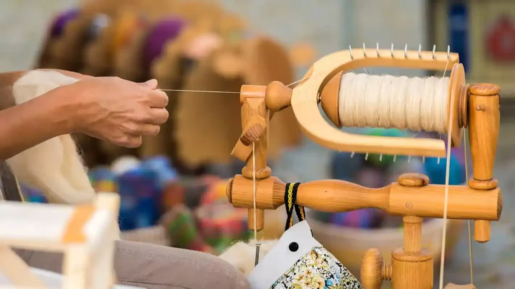 Spinning yarn in your dream