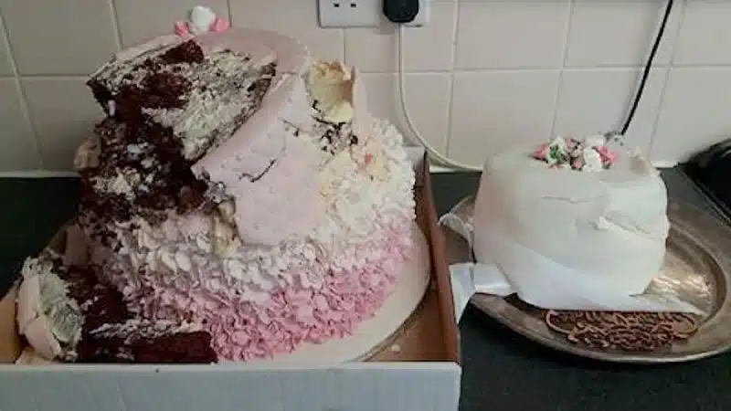 Dream Of Cake Falling Apart